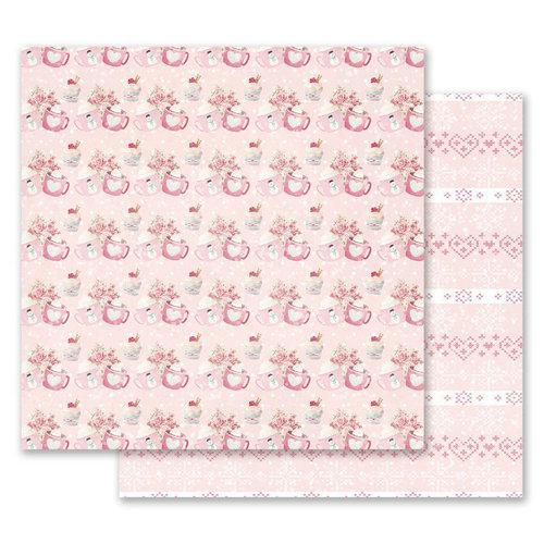 Prima - Santa Baby Collection - Christmas - 12 x 12 Double Sided Paper - Warm and Cozy