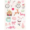Prima - Santa Baby Collection - Christmas - Puffy Stickers