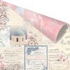 Prima - Santorini Collection - 12 x 12 Double Sided Paper - Mix and Match with Foil Accents