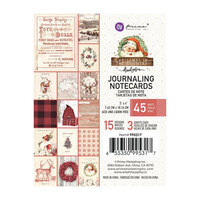Prima - Christmas in the Country Collection - 3 x 4 Journaling Cards