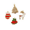 Prima - Christmas in the Country Collection - Enamel Charms