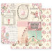 Prima - Dulce Collection - 12 x 12 Double Sided Paper - Dulce Sueno with Foil Accents