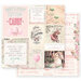 Prima - Dulce Collection - 12 x 12 Double Sided Paper - Some Kind Of Wonderful with Foil Accents