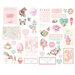 Prima - Dulce Collection - Chipboard with Foil Accents