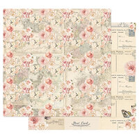 Prima - Capri Collection - 12 x 12 Double Sided Paper with Foil Accents - Arco Naturale