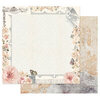 Prima - Capri Collection - 12 x 12 Double Sided Paper with Foil Accents - Capri Carolina