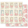 Prima - With Love Collection - 12 x 12 Double Sided Paper - Through The Garden