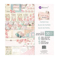 Prima - With Love Collection - 12 x 12 Paper Pad