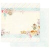 Prima - Magic Love Collection - 12 x 12 Double Sided Paper - Fill My Heart With Love