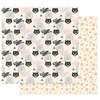 Prima - Thirty-One Collection - 12 x 12 Double Sided Paper - Cute and Scary