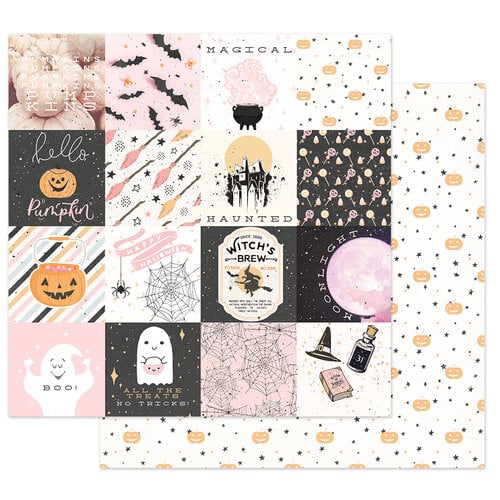 Prima - Thirty-One Collection - 12 x 12 Double Sided Paper - Magical Haunt