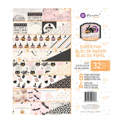 Prima - Thirty-One Collection - 8 x 8 Paper Pad