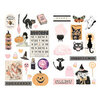 Prima - Thirty-One Collection - Chipboard Stickers with Foil Accents