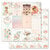 Prima - Peach Tea Collection - 12 x 12 Double Sided Paper - Apricot Dreaming