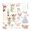 Prima - Christmas Sparkle Collection - Ephemera - Set 02