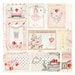 Prima - Strawberry Milkshake Collection - 12 x 12 Double Sided Paper - Dulce