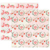 Prima - Strawberry Milkshake Collection - 12 x 12 Double Sided Paper - Berries and Cream
