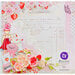 Prima - Strawberry Milkshake Collection - 12 x 12 Double Sided Paper - Strawberry Fields