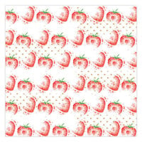 Prima - Strawberry Milkshake Collection - 12 x 12 Specialty Paper - Acetate
