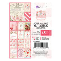 Prima - Strawberry Milkshake Collection - 3 x 4 Journaling Cards