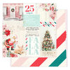 Prima - Candy Cane Lane Collection - Christmas - 12 x 12 Double Sided Paper