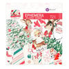 Prima - Candy Cane Lane Collection - Christmas - Ephemera With Foil Accents 2