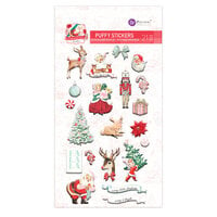 Prima - Candy Cane Lane Collection - Christmas - Puffy Stickers 1