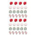Prima - Candy Cane Lane Collection - Christmas - Puffy Stickers 2