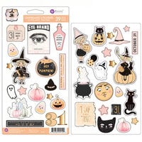 Prima - Luna Collection - Halloween - Chipboard Stickers