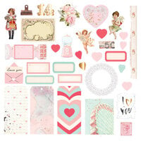 Prima - Love Notes Collection - Ephemera - Icons 2