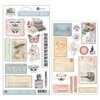 Prima - French Blue Collection - Chipboard Stickers