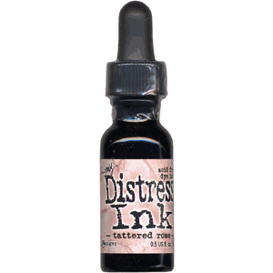 Tim Holtz Distress Ink - 1/2 oz. Reinker - Tattered Rose