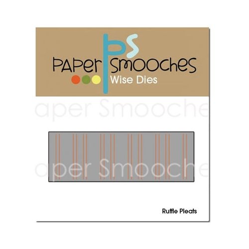 Paper Smooches - Dies - Ruffle Pleats
