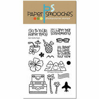 Paper Smooches - Clear Acrylic Stamps - Get Outta Town