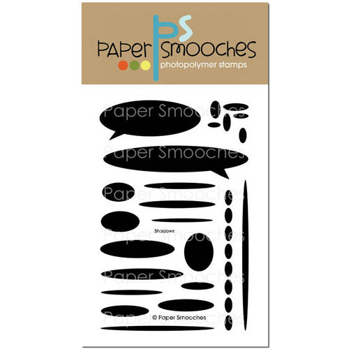 Paper Smooches - Clear Acrylic Stamps - Shadows
