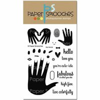 Paper Smooches - Clear Acrylic Stamps - Hip Hands