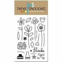 Paper Smooches - Clear Acrylic Stamps - Twiggy Florets
