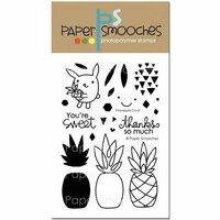Paper Smooches - Clear Acrylic Stamps - Pineapple Crush