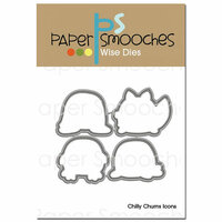 Paper Smooches - Dies - Chilly Chums Icons