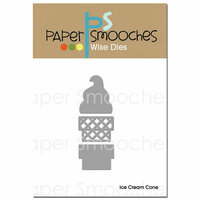 Paper Smooches - Dies - Ice Cream Cone