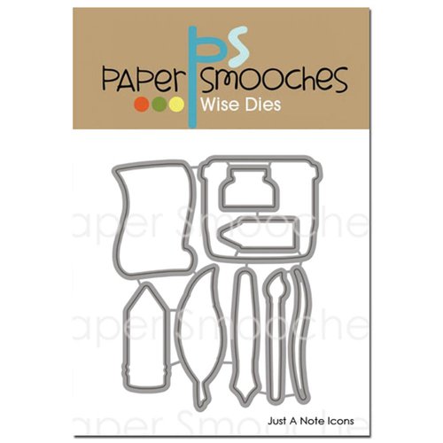 Paper Smooches - Dies - Just A Note Icons