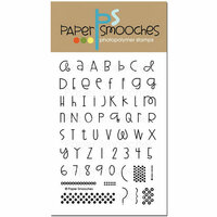 Paper Smooches - Clear Acrylic Stamps - Alphadot