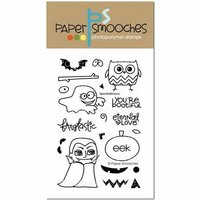 Paper Smooches - Clear Acrylic Stamps - Spookalicious