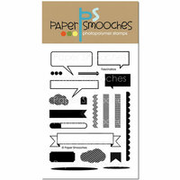 Paper Smooches - Clear Acrylic Stamps - Fascinators