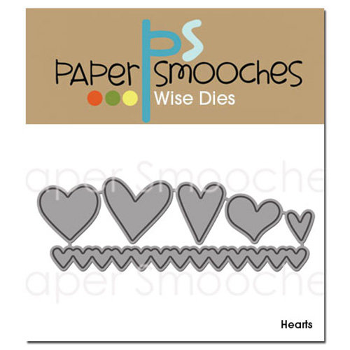 Paper Smooches - Dies - Hearts
