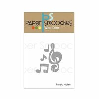 Paper Smooches - Dies - Music Notes