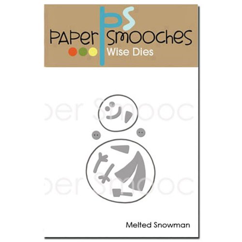 Paper Smooches - Dies - Melted Snowman