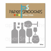 Paper Smooches - Dies - Wine