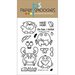 Paper Smooches - Clear Acrylic Stamps - Chubby Chum Pals