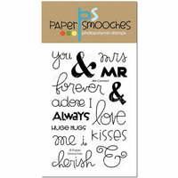 Paper Smooches - Clear Acrylic Stamps - We Connect